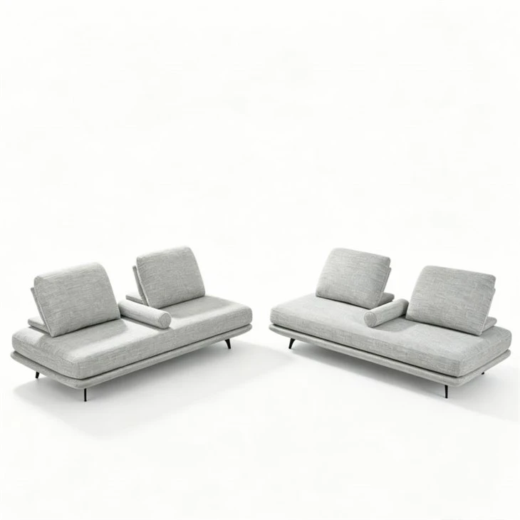 Modern Linen Fabric Living Room Sofa factory